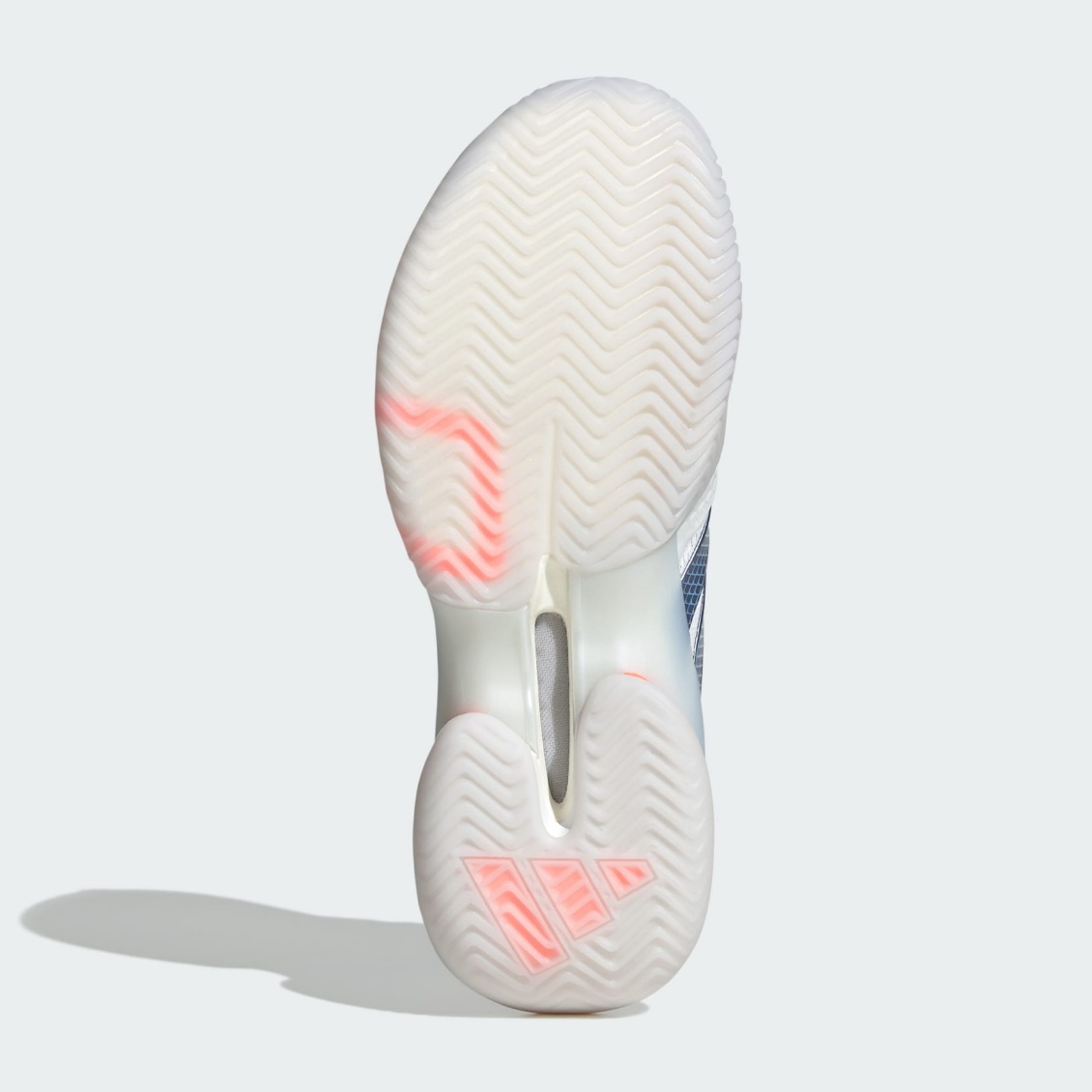 Adidas รองเท้าเทนนิสผู้หญิง Barricade 14 Tennis Shoes | Cloud White / Halo Blue / Beam Orange ( JR1765 ) - Image 6