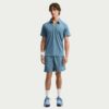 Nike กางเกงเทนนิสผู้ชาย Men's Court Advantage Dri-Fit Tennis Shorts | New Slate/Armory Navy/White ( IM6083-438 ) - Image 5