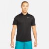 Nike เสื้อเทนนิสผู้ชาย Men's Court Dri-FIT Tennis Polo | Black/White ( DH0858-010 ) - Image 2
