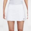 Nike กระโปรงเทนนิสผู้หญิง Women's Victory Dri-FIT Straight Tennis Skirt  | White/Black ( FD5575-100 )