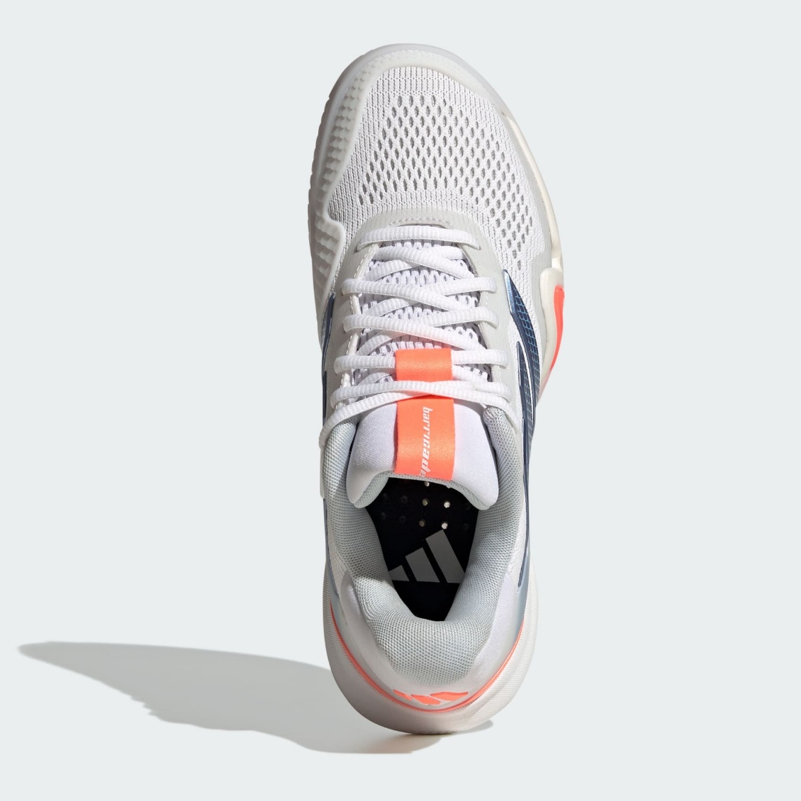 Adidas รองเท้าเทนนิสผู้หญิง Barricade 14 Tennis Shoes | Cloud White / Halo Blue / Beam Orange ( JR1765 ) - Image 5