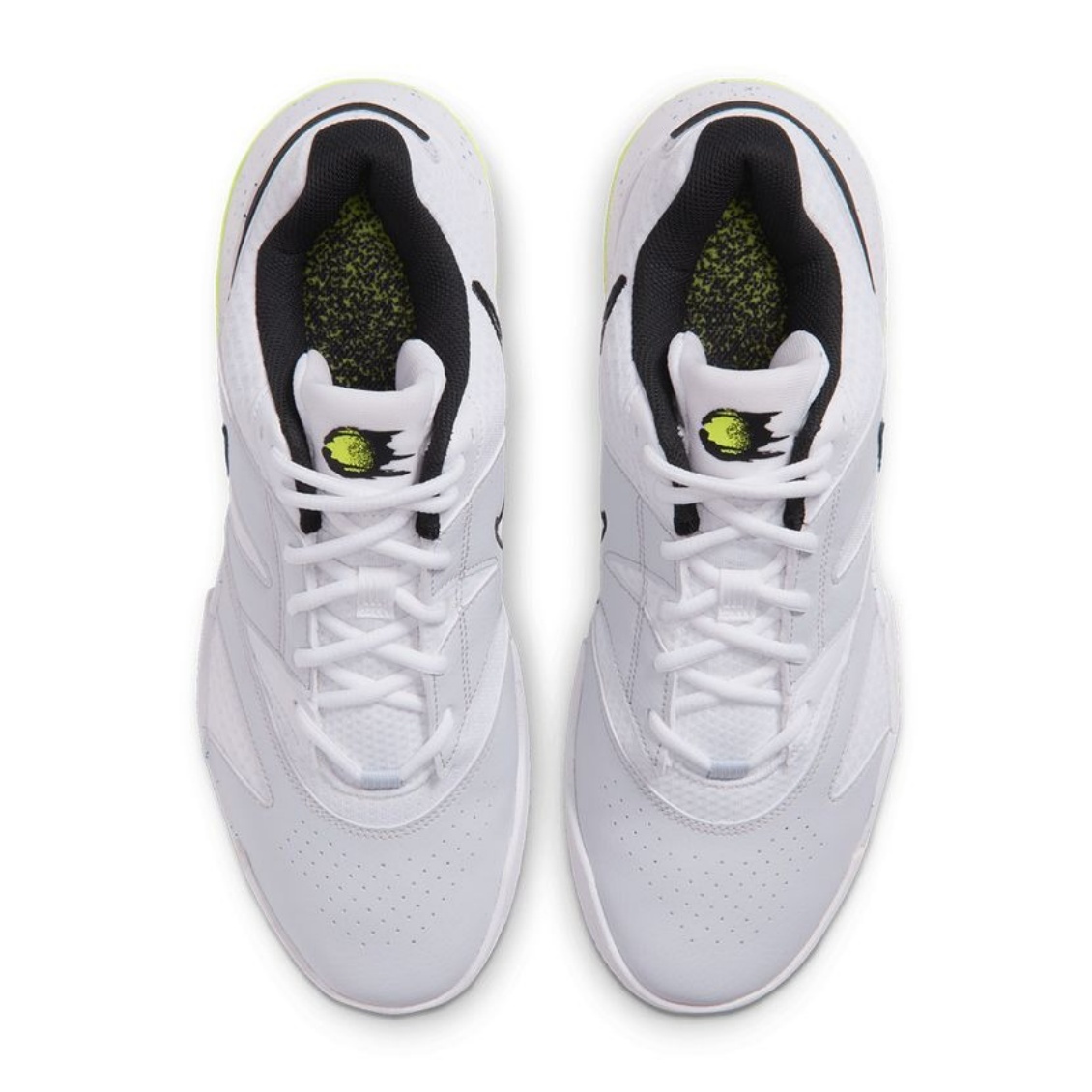Nike รองเท้าเทนนิสผู้ชาย Court Lite 4 | White/Black-Volt-Energy ( FD6574-125 ) - Image 7