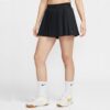 Nike กระโปรงเทนนิสผู้หญิง Women's Court Advantage  Dri-FIT Pleated Tennis Skirt | Black/Black ( FZ6513-010 ) - Image 4