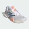 Adidas รองเท้าเทนนิสผู้หญิง Barricade 14 Tennis Shoes | Cloud White / Halo Blue / Beam Orange ( JR1765 ) - Image 2