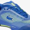 Lacoste รองเท้าเทนนิสผู้ชาย Men's AG-LT Pro x Daniil Medvedev  | Blue/Yellow ( 52SMA0065-2S1 ) - Image 6