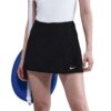Nike กระโปรงเทนนิสผู้หญิง Women's Victory Dri-FIT Straight Tennis Skirt  | Black/White ( FD5575-010 ) - Image 2
