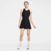 Nike ชุดเดรสเทนนิสผู้หญิง Women's Victory Tennis Dress | Black/White ( FQ1781-010 ) - Image 7