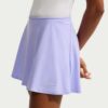 Nike กระโปรงเทนนิสผู้หญิง Women's Victory Dri-FIT Flouncy  Tennis Skirt  | Purple Pulse/White ( FD6529-580 ) - Image 2