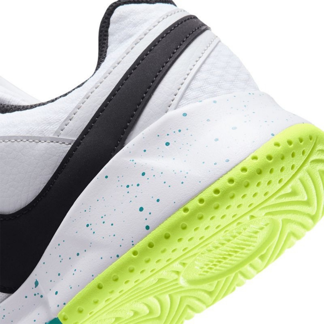 Nike รองเท้าเทนนิสผู้ชาย Court Lite 4 | White/Black-Volt-Energy ( FD6574-125 ) - Image 9