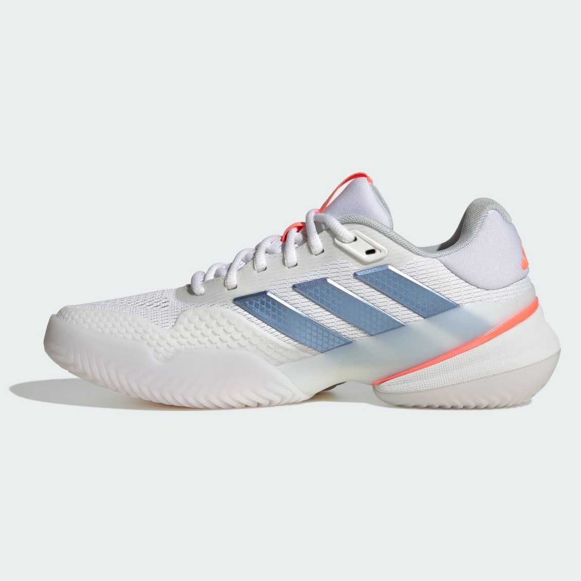 Adidas รองเท้าเทนนิสผู้หญิง Barricade 14 Tennis Shoes | Cloud White / Halo Blue / Beam Orange ( JR1765 ) - Image 4