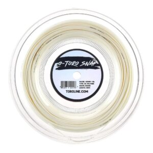 Toroline เอ็นไม้เทนนิส O-TORO SNAP 16L/1.25mm Tennis String Reel | White ( 604675051413 )