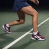 Adidas รองเท้าเทนนิสผู้หญิง Barricade 14 Tennis Shoes | Maroon / Cloud White / Cloud White ( KH7543 ) - Image 10