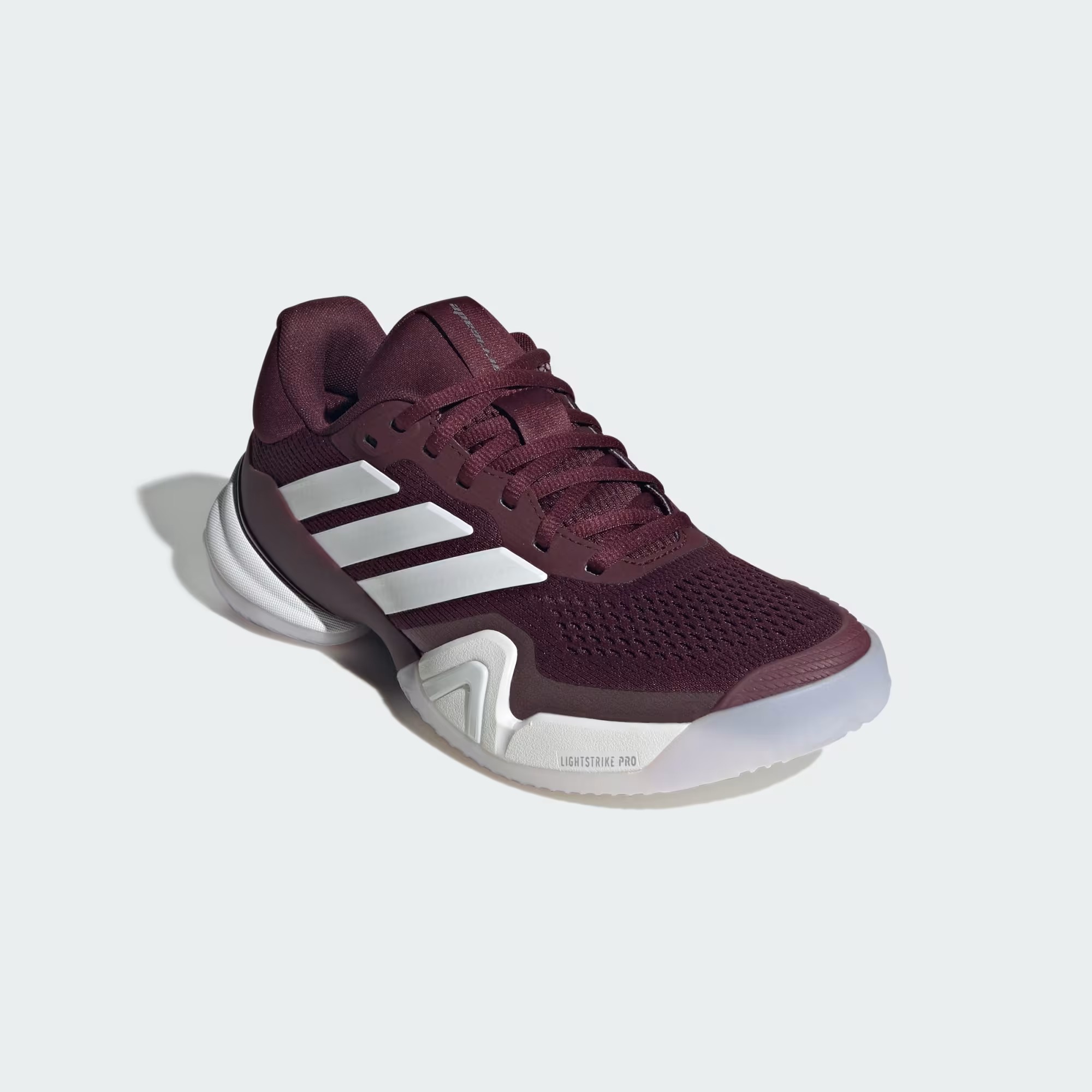 Adidas รองเท้าเทนนิสผู้หญิง Barricade 14 Tennis Shoes | Maroon / Cloud White / Cloud White ( KH7543 ) - Image 2