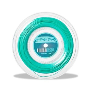 Toroline เอ็นไม้เทนนิสแบ่งขาย O-TORO Tour 17/1.23mm Tennis String Reel | Neon Mint ( 615678361393 )