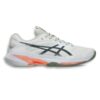 Asics รองเท้าเทนนิสผู้ชาย Solution Speed FF 4 | White/Anthracite ( 1041A532-104 )