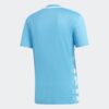 Adidas เสื้อเทนนิสผู้ชาย Escouade Tee | Shock Cyan/White ( DW8472 ) - Image 2