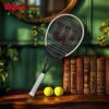 Wilson ไม้เทนนิส Roland Garros Triumph Tennis Racket G2 , G3 | Cream/Navy Blue ( WR168710U ) - Image 6