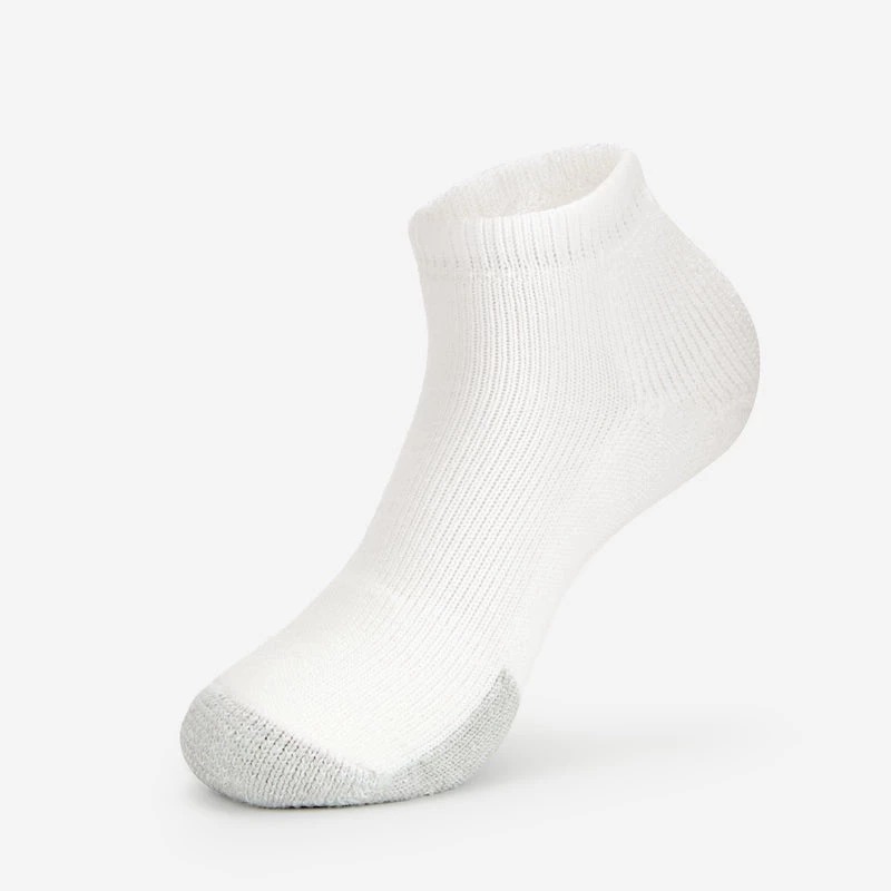 Thorlo ถุงเท้าเทนนิสแบบข้อตัด Tennis Maximum Cushion Low Cut | White ( TMM9004 ) - Image 3