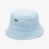 Lacoste หมวกทรงบักเก็ต Unisex Piqué Bucket Hat | Bleu Clair ( RK2056-10-T01 )