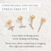 Baqless ต่างหู Honesty Earrings | Gold ( 93502J921Z-YG-CO ) - Image 6