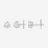 Baqless ต่างหู Honesty Earrings | Rhodium ( 93502J921Z-RH-CO )