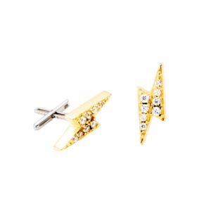 Baqless ต่างหู Honesty Thunderbolt Earrings | Gold ( 93502L467CZ-YG-CO )