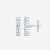Baqless ต่างหู Honesty Triple Earrings | Rhodium ( 93502K293CZ-RH-CO )