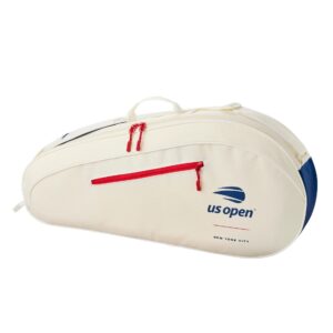 Wilson กระเป๋าเทนนิส US Open 2026 Team 3 Pack Racket Bag | White ( WR8059001001 )