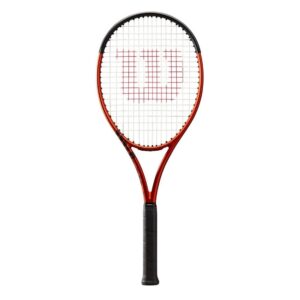 Wilson ไม้เทนนิส Burn 100 V5 Tennis Racket G2 , G3 | Burnt Orange/Black ( WR108811U )