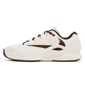 Nike รองเท้าเทนนิสผู้ชาย Zoom Vapor 12 HC | Pale Ivory / Cacao Wow / Muslin / University Red ( JJ2180-100 )