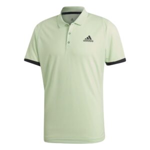 Adidas เสื้อเทนนิสผู้ชาย New York Polo | Glow Green/Carbon ( EI8969 )