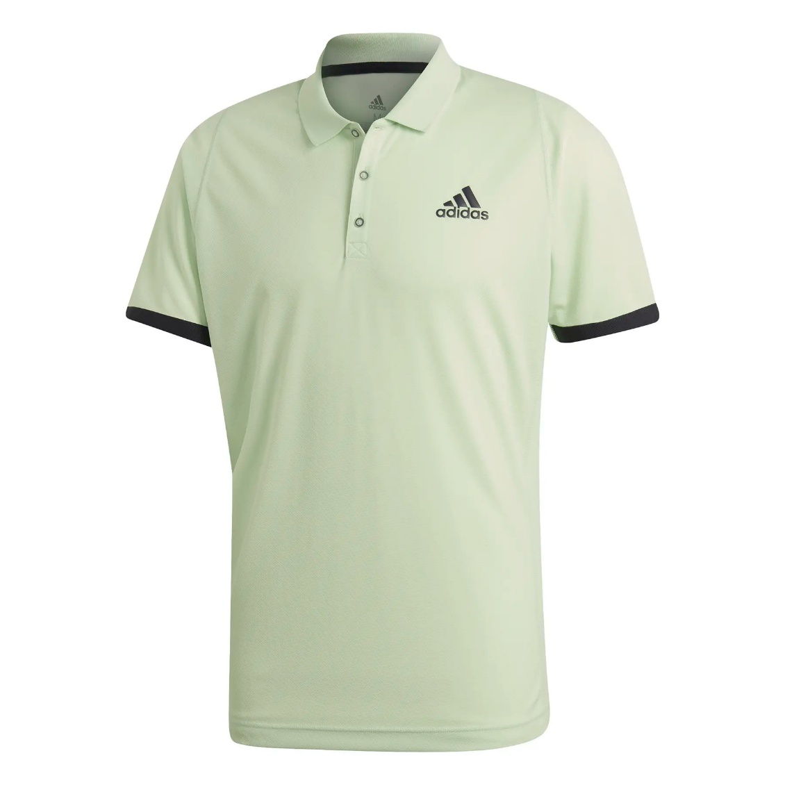 Adidas เสื้อเทนนิสผู้ชาย New York Polo | Glow Green/Carbon ( EI8969 )
