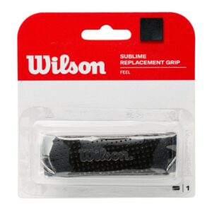 Wilson เทปพันด้าม (ด้านใน) / กริ๊ปพันด้ามไม้เทนนิส Sublime Tennis Replacement Grip | Black ( WRZ4202BK )
