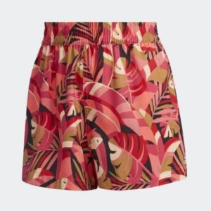 Adidas กางเกงกีฬาขาสั้นผู้หญิง Women x Farm Shorts | Signal Pink / Power Pink / Scarlet / Mesa ( GD9014 )