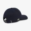Lacoste หมวกแก๊ป/หมวกเบสบอล Unisex 3D Embroidered Baseball Cap | Navy Blue ( RK0342-10-HDE ) - Image 3