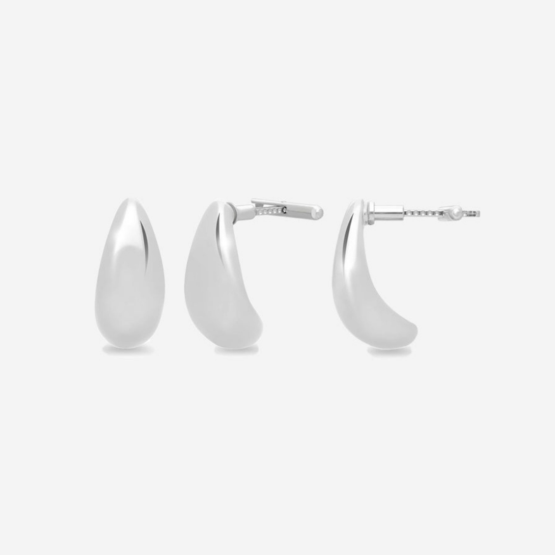Baqless ต่างหู Amity Tendresse Silver Drop Earrings | Rhodium ( 93502P278Z-RH-CO ) - Image 2