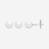 Baqless ต่างหู Charisma Classic Pearl 5.5 mm Earrings | White ( RP-55-WH-CO )