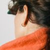 Baqless ต่างหู Emmbrace Sage Gold Hoop for pendant Earrings | Gold ( 93502P275Z-YG-CO ) - Image 5