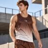 Nike เสื้อเทนนิสผู้ชาย Men's Travis Scott x Nikecourt Dri-Fit Slam Cactus Jack Reversible Tank Top | Brown /White ( 1FW2604CJBTSX ) - Image 3