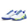 Wilson รองเท้าเทนนิสผู้ชาย Men's Rush Pro 4.5 Tennis Shoes | White / Amparo Blue / Safety Yellow ( WRS336680 ) - Image 2