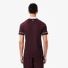 Lacoste เสื้อเทนนิสผู้ชาย Men's Tennis x Novak Djokovic On Court Polo Shirt | Brown / White ( DH6809-ZB5 ) - Image 4