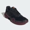 Adidas รองเท้าเทนนิสผู้ชาย Barricade 14 Tennis Shoes | Core Black / Core Black / Maroon ( KK4411 ) - Image 2
