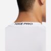 Nike เสื้อเทนนิสผู้ชาย Men's Pro Dri-Fit Tight Sleeveless Fitness Top | White/Black ( FB7915-100 ) - Image 4