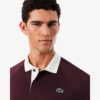 Lacoste เสื้อเทนนิสผู้ชาย Men's Tennis x Novak Djokovic On Court Polo Shirt | Brown / White ( DH6809-ZB5 ) - Image 5
