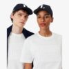 Lacoste หมวกแก๊ป/หมวกเบสบอล Unisex 3D Embroidered Baseball Cap | Navy Blue ( RK0342-10-HDE ) - Image 6