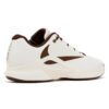 Nike รองเท้าเทนนิสผู้ชาย Zoom Vapor 12 HC | Pale Ivory / Cacao Wow / Muslin / University Red ( JJ2180-100 ) - Image 4
