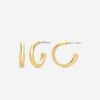 Baqless ต่างหู Emmbrace Sage Gold Hoop for pendant Earrings | Gold ( 93502P275Z-YG-CO ) - Image 2