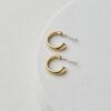 Baqless ต่างหู Emmbrace Sage Gold Hoop for pendant Earrings | Gold ( 93502P275Z-YG-CO ) - Image 3