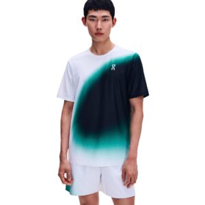 On เสื้อเทนนิสผู้ชาย Men’s Court-T Swing | White / Neem ( 1MG31275294 )