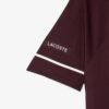 Lacoste เสื้อเทนนิสผู้ชาย Men's Tennis x Novak Djokovic On Court Polo Shirt | Brown / White ( DH6809-ZB5 ) - Image 7